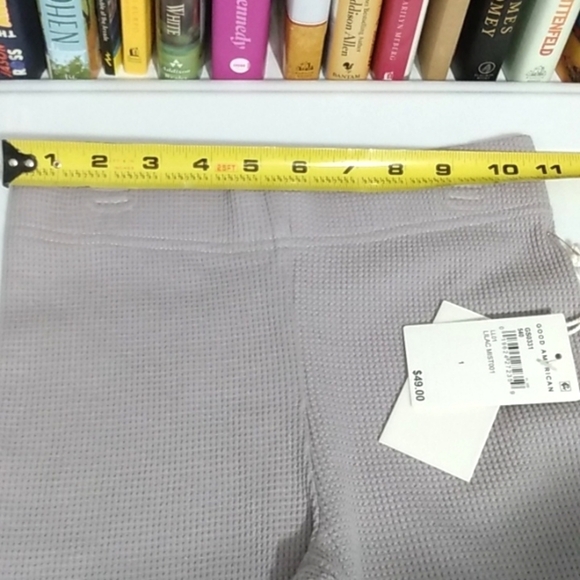 GOOD AMERICAN Lilac Mist Thermal Shorts Size 01/Small NWT - Picture 5 of 8